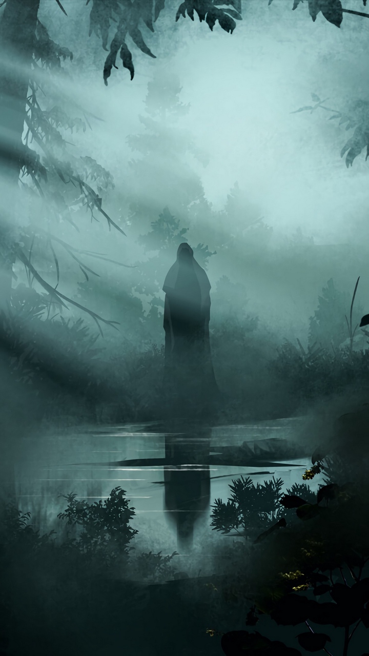 alone in fog