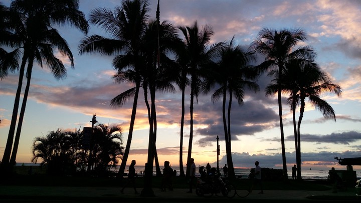 Sunset of Hawaii
