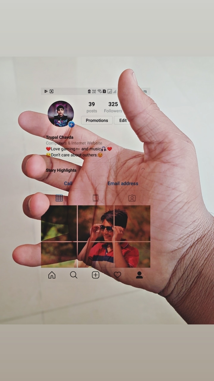 follow me on Instagram