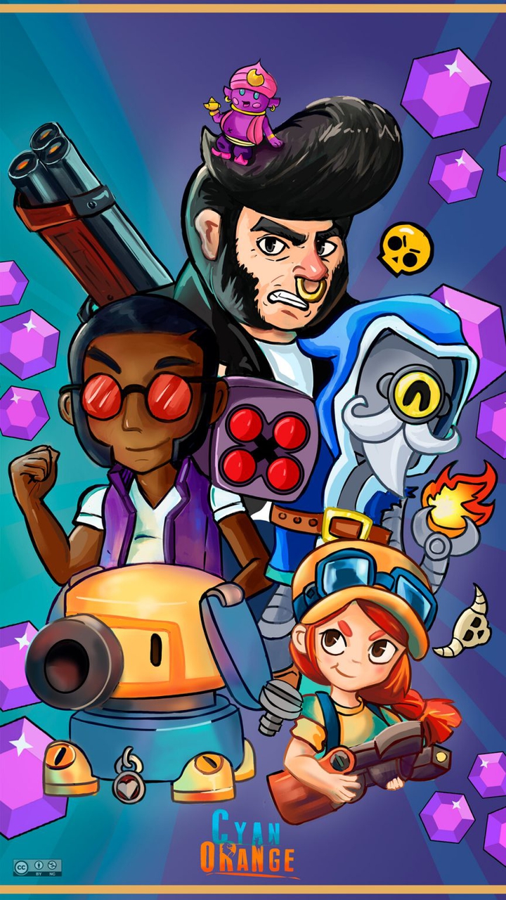 ОБОИ BRAWL STARS!