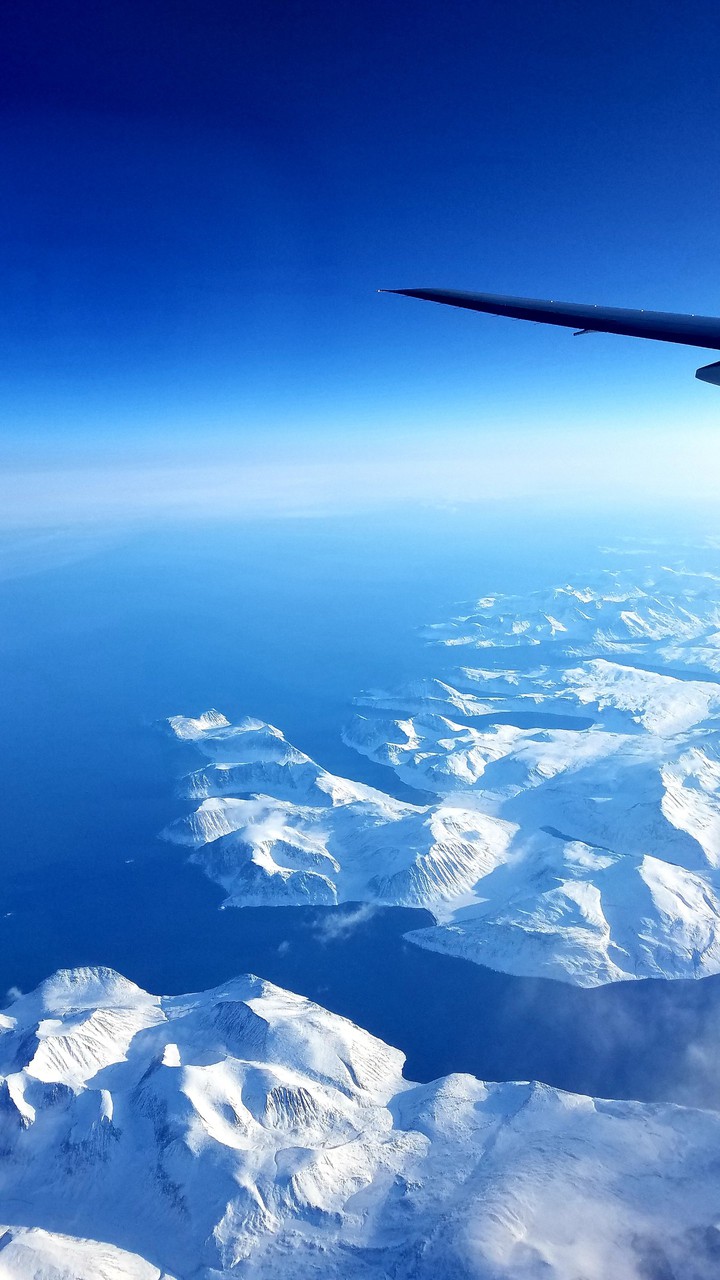 flight over Nova Scotia