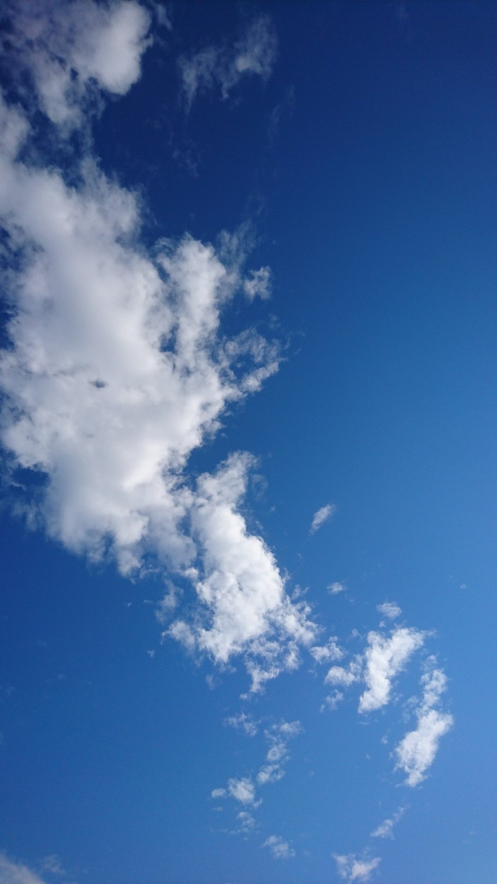 青い空
