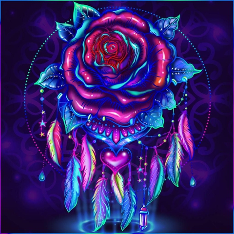Rose charm