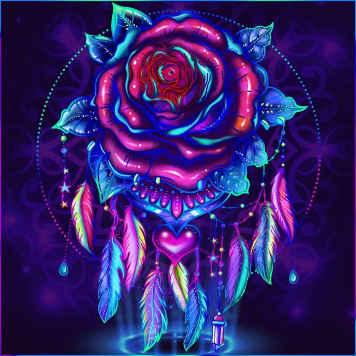 Rose charm