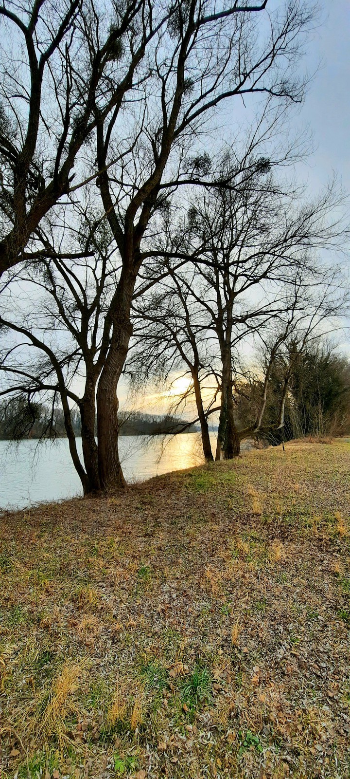 Am Inn in Simbach gegenüber Braunau