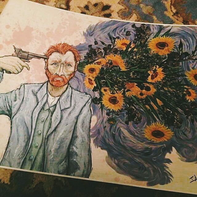 Watercolor Van Gogh