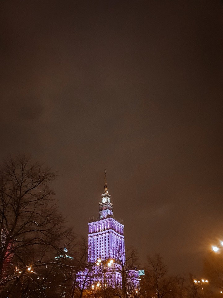 Night Warsaw
