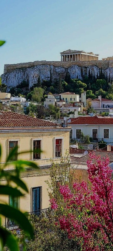 greece, evening wallpapers