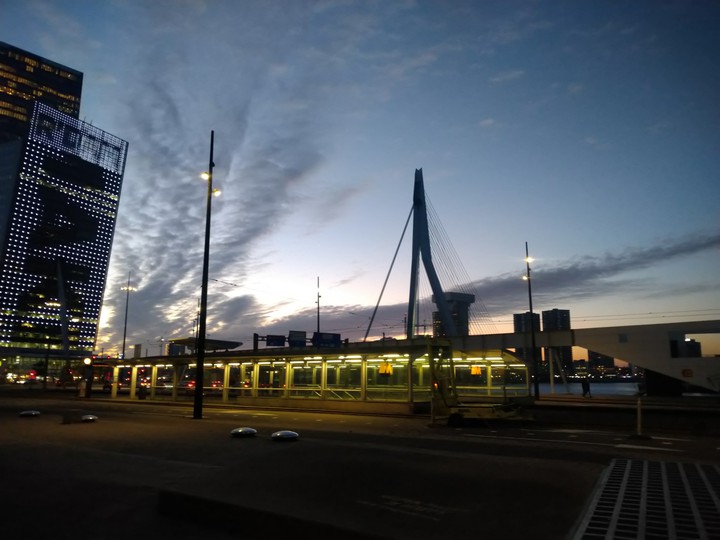 Rotterdam sunset