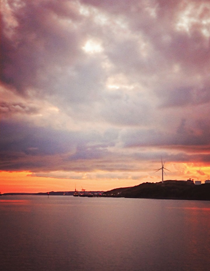 sunset in Pembrokeshire