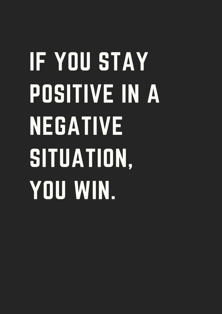 Positive thought