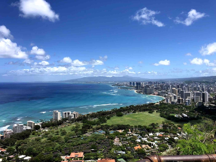 View from Crater Diamondhead