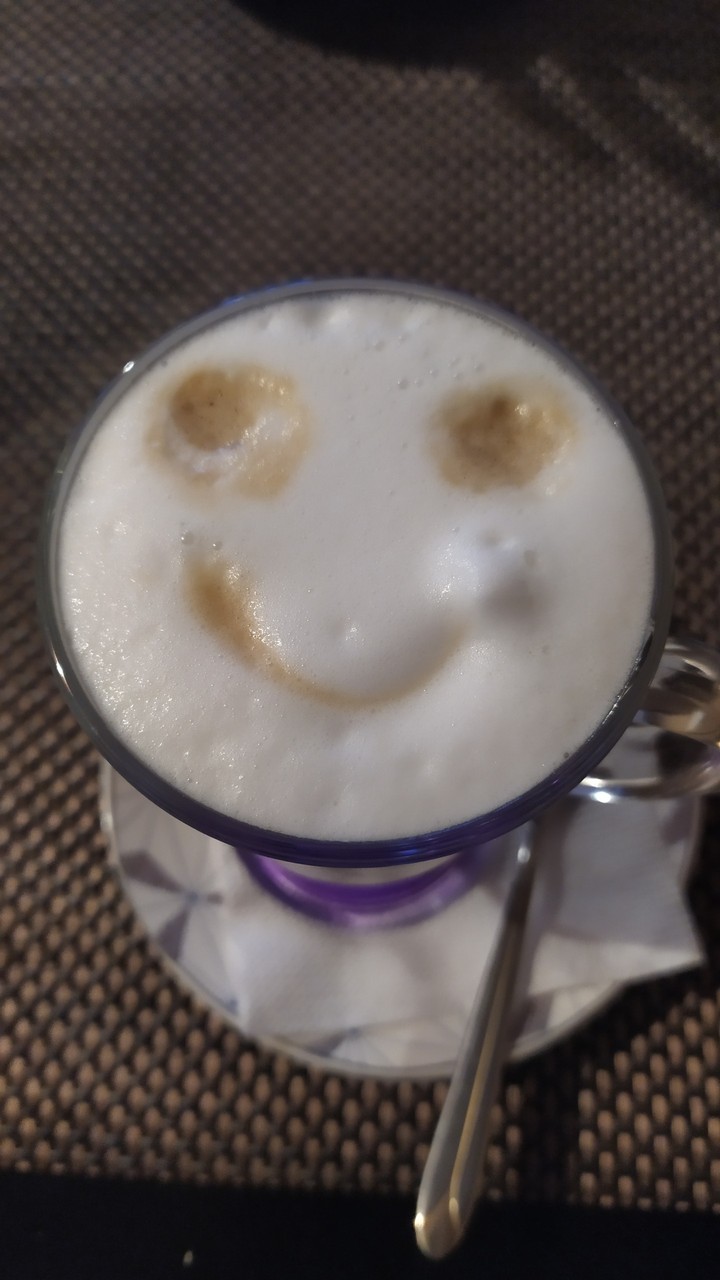 Coffee smile