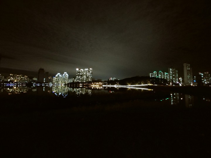 a night view of Suwon