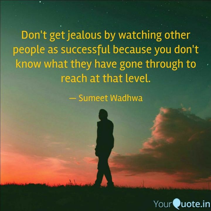 Don't get Jealous
