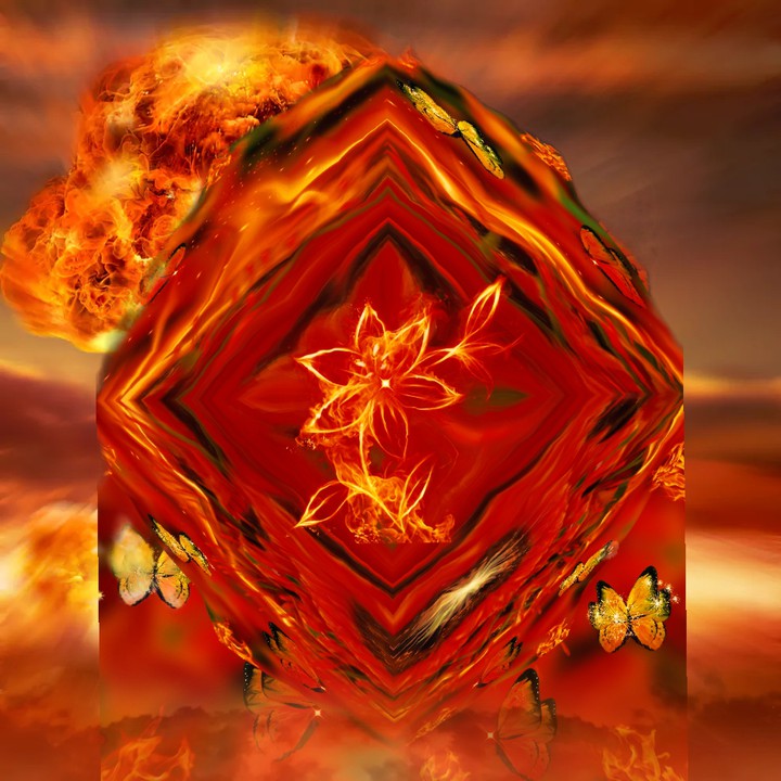 On fire