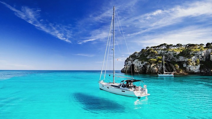 coast with boat