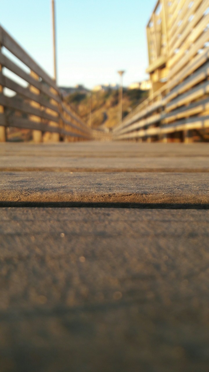 Aimless wood bridge