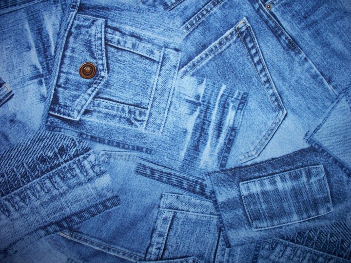 Denim patchwork