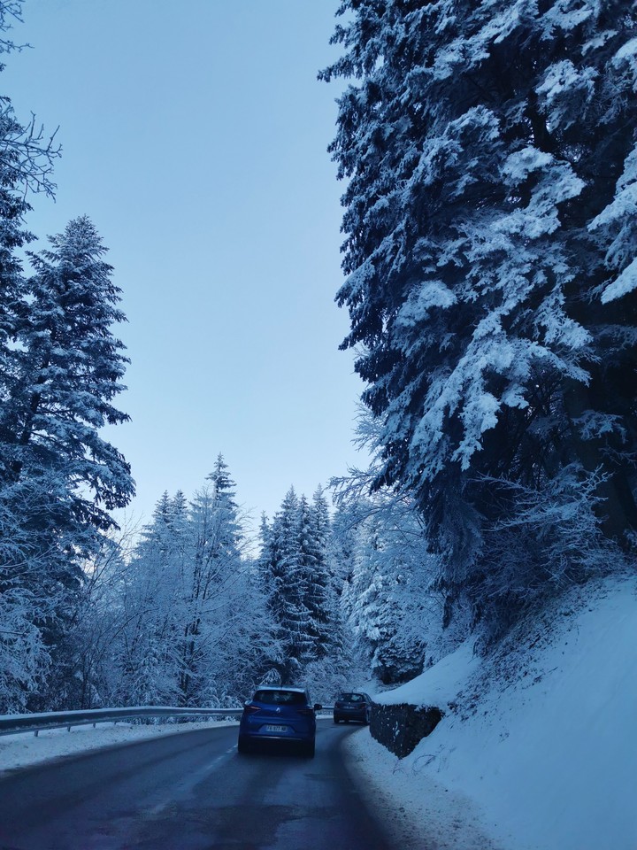 Sur la route