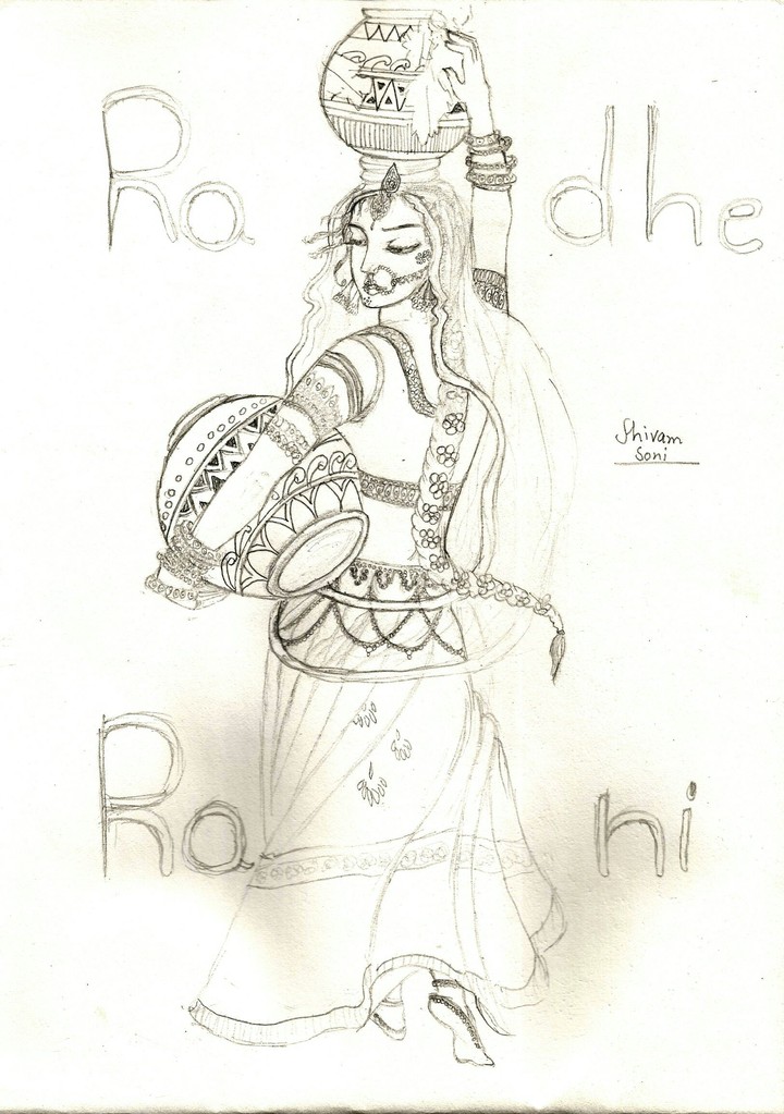 Radha Painting