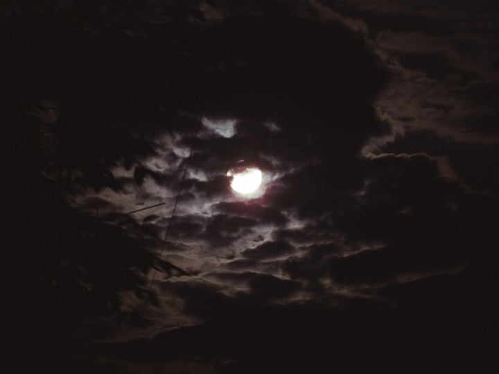 moon, night