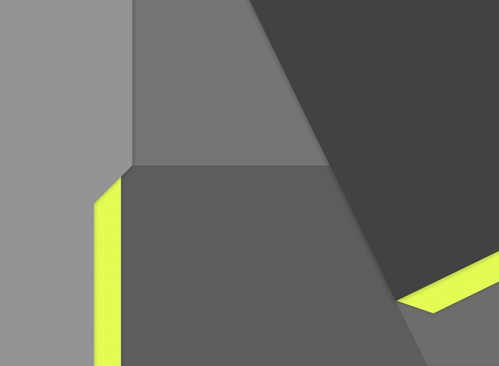 Lime on grey
