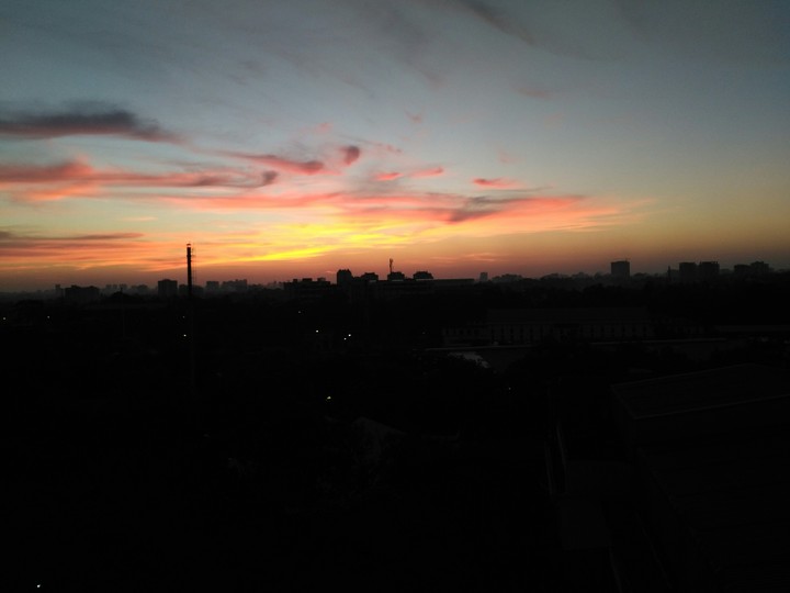Evening sky