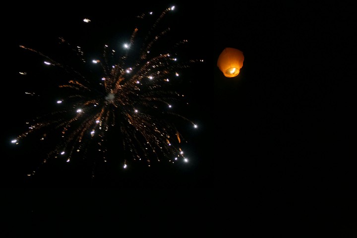 Lantern & Fireworks
