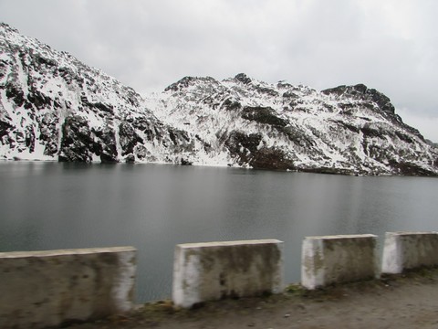 beautiful Tsomgo lake
