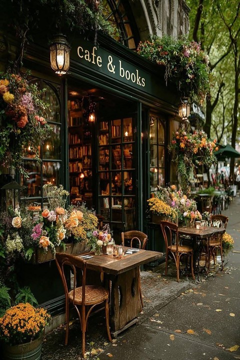 Books, houseplant Hintergrundbilder