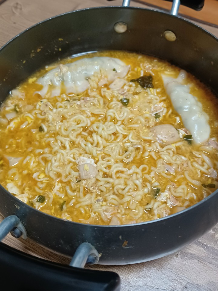 담백한 라면