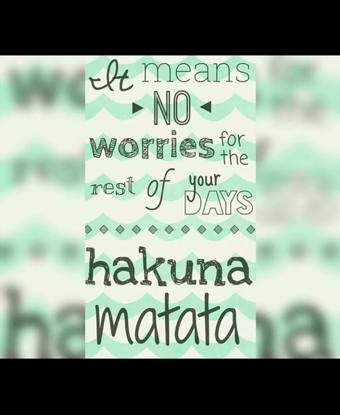 hakuna matata☆