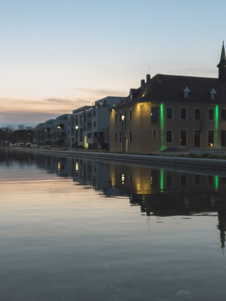 reflecting water