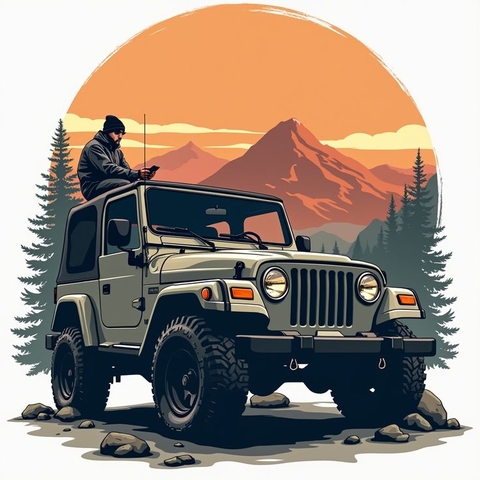 tapety Hood, jeep