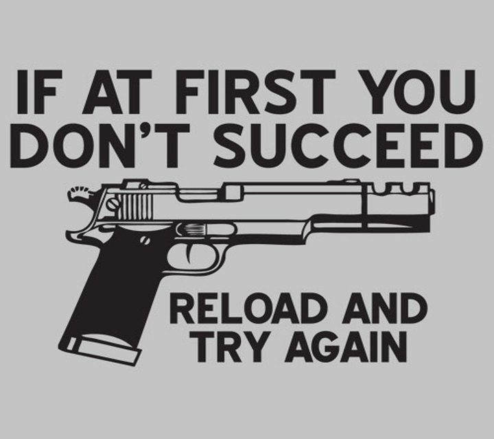 Try and try