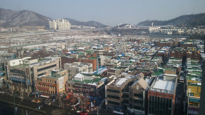 눈 덮인 인천