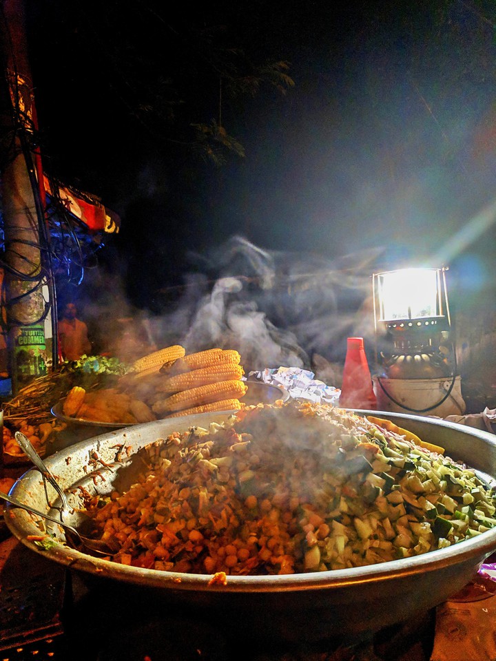 Steaming hot