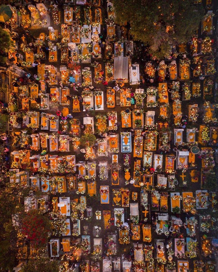 Mixquic Mexico  festejo día de muertos