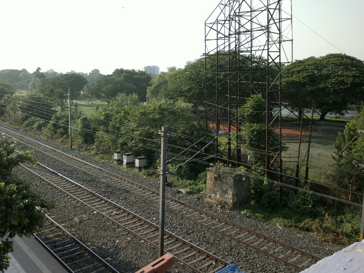 A view of the Railway Tracks!!