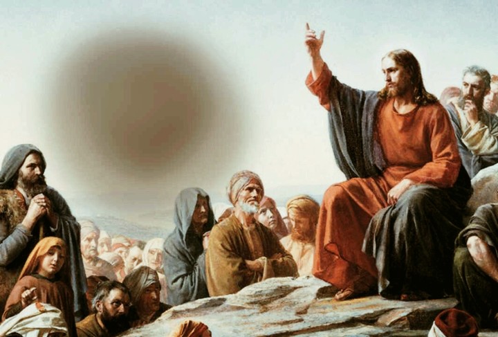 Christ Preaching On the Mount