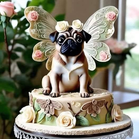 pug, dessert háttérképek