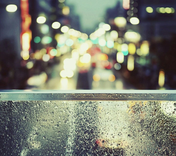 rainy city