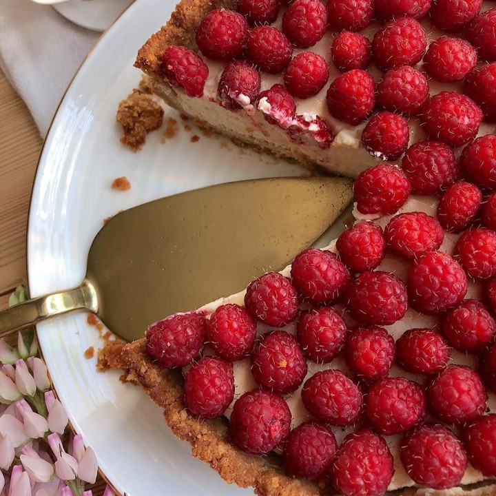 raspberry cheesecake