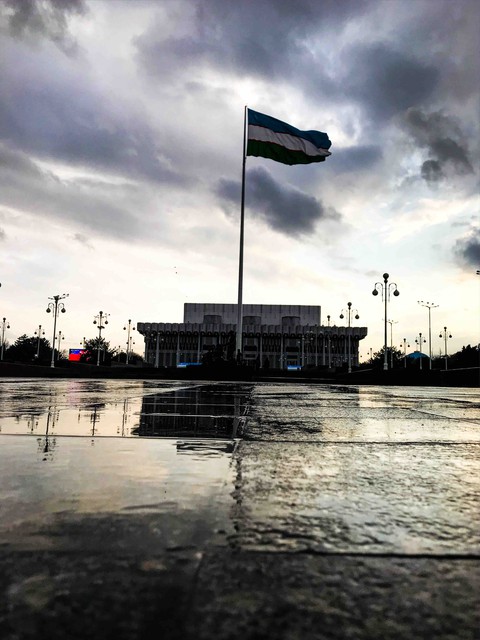 after rain