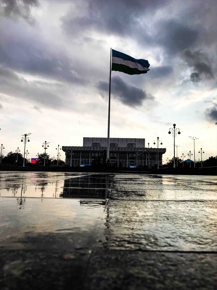 after rain