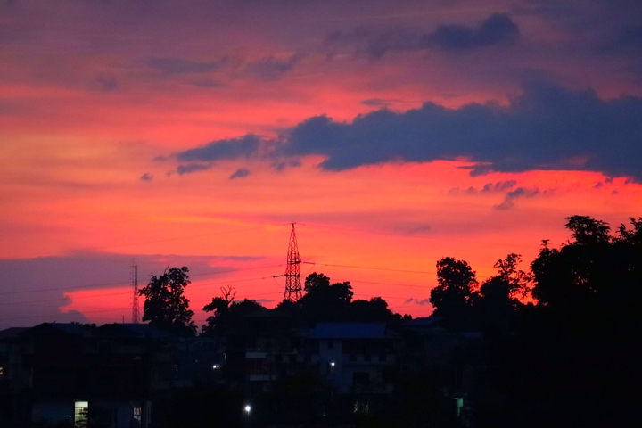 burning sky
