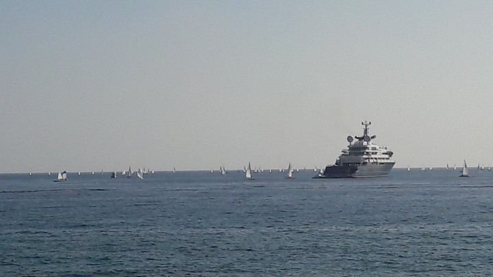 great boat at Sanremo