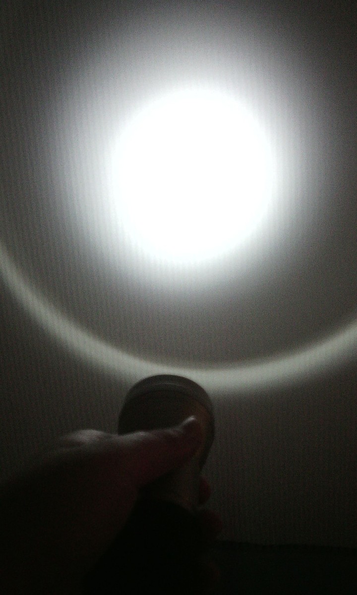 lamp in the dark