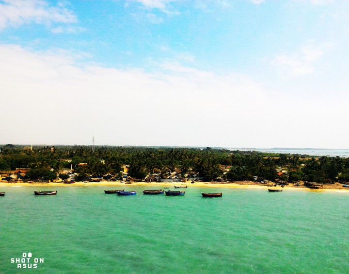 kamban bridge sea shore, Tamilnadu
